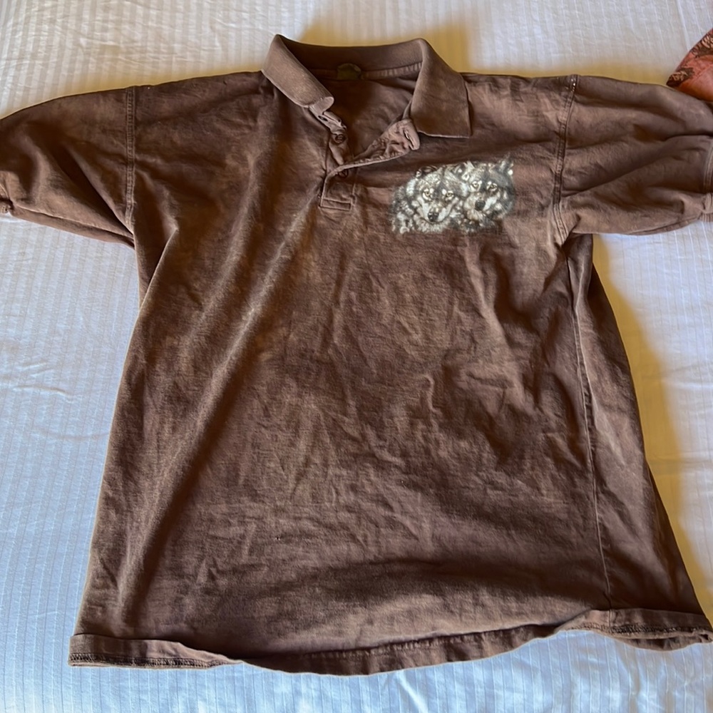 Wolf polo shirt